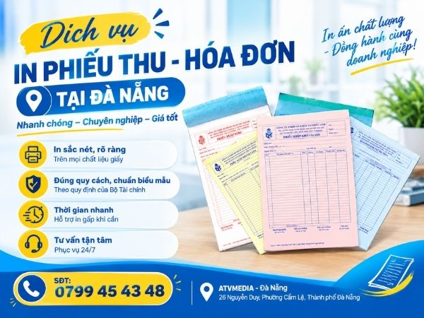 Xưởng in phiếu chi đà nẵng in lấy ngay trong ngày